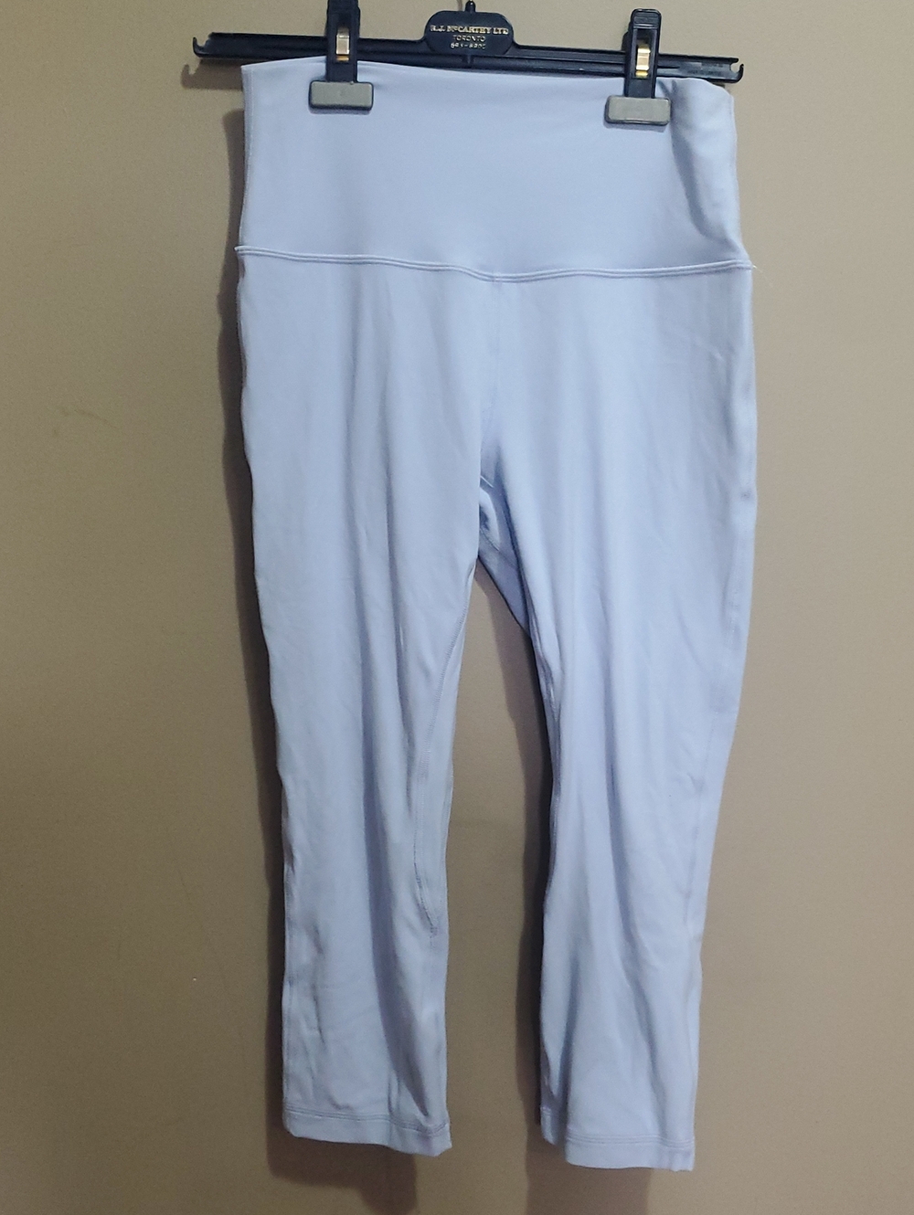 Lululemon HR Align Crop Pastel Blue Size 8